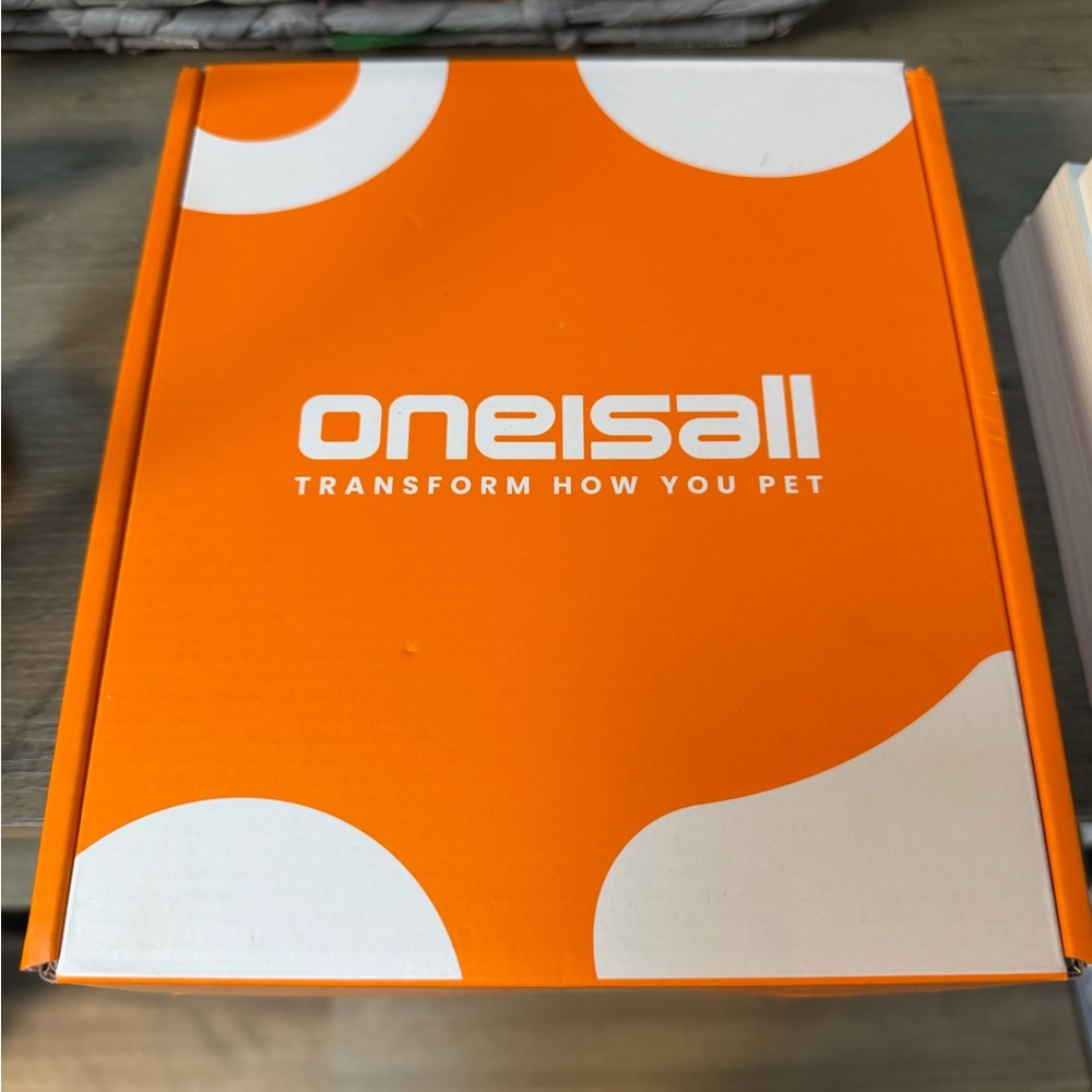 Orange Pet Grooming Kit